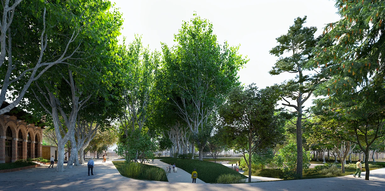 parc ciutadella, acc&eacute;s, passeig