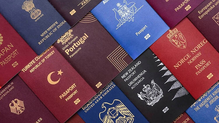 Passports from different nations
