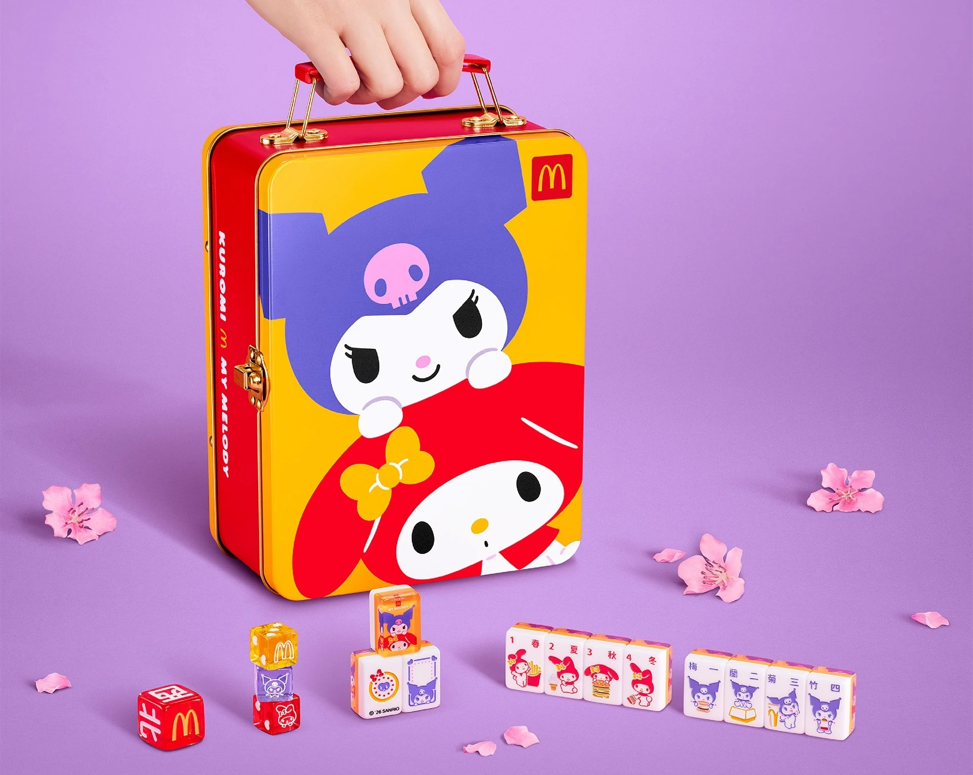 McDonald's mahjong set 2026 - My Melody & Kuromi