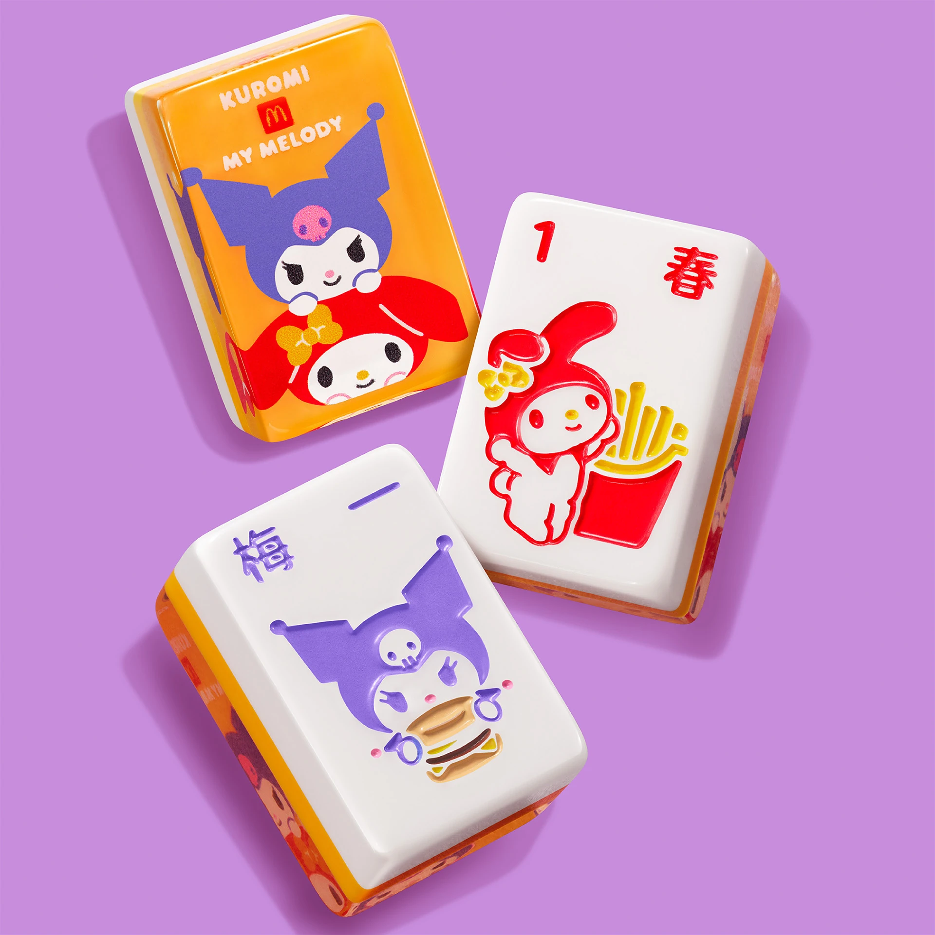 McDonald's mahjong set 2026 - My Melody & Kuromi