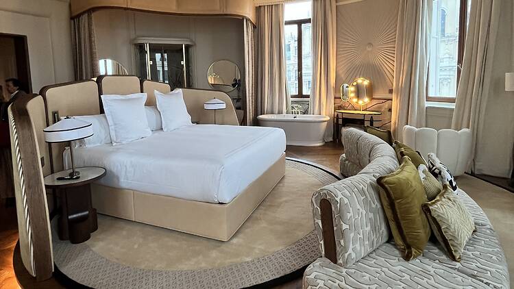 Una habitación del hotel del Club Metrópolis