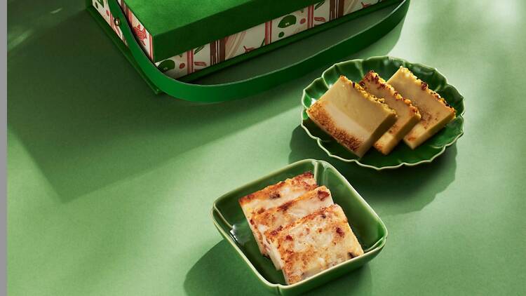 年糕推介：茗悅 開心果椰汁年糕