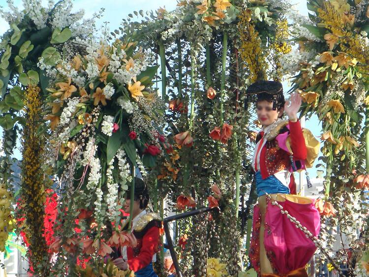 As batalhas de flores