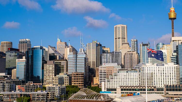 Building near harbour