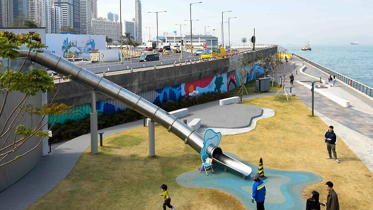 Sai Ying Pun waterfront park