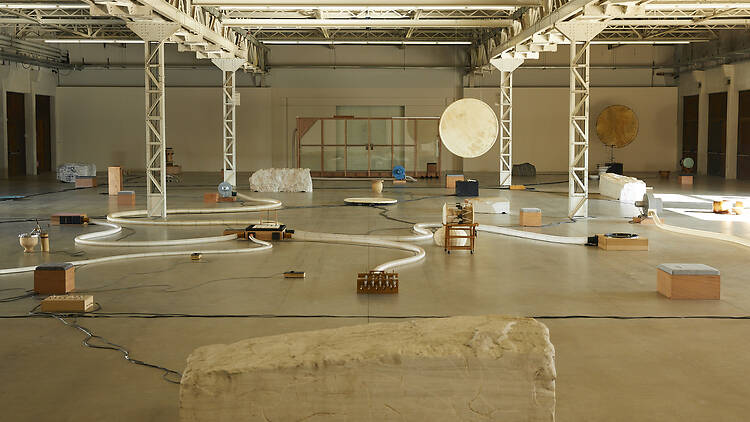 Tarek Atoui installation Tarek Atoui installation