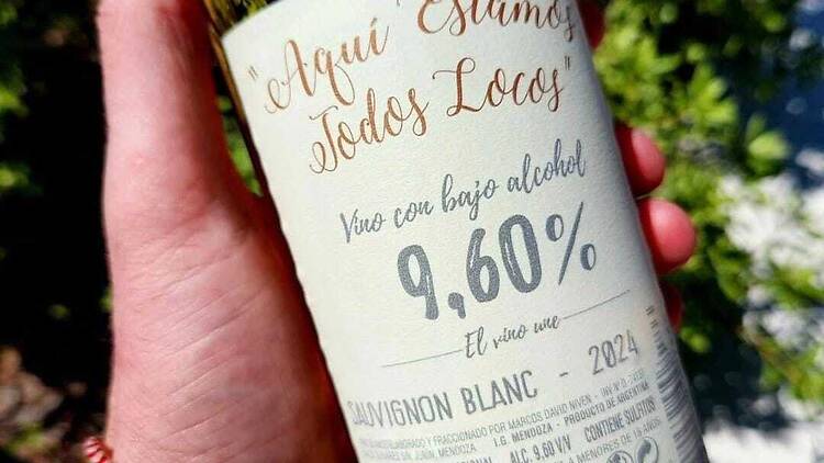 Aquí estamos todos locos Sauvignon Blanc – Bodega Niven