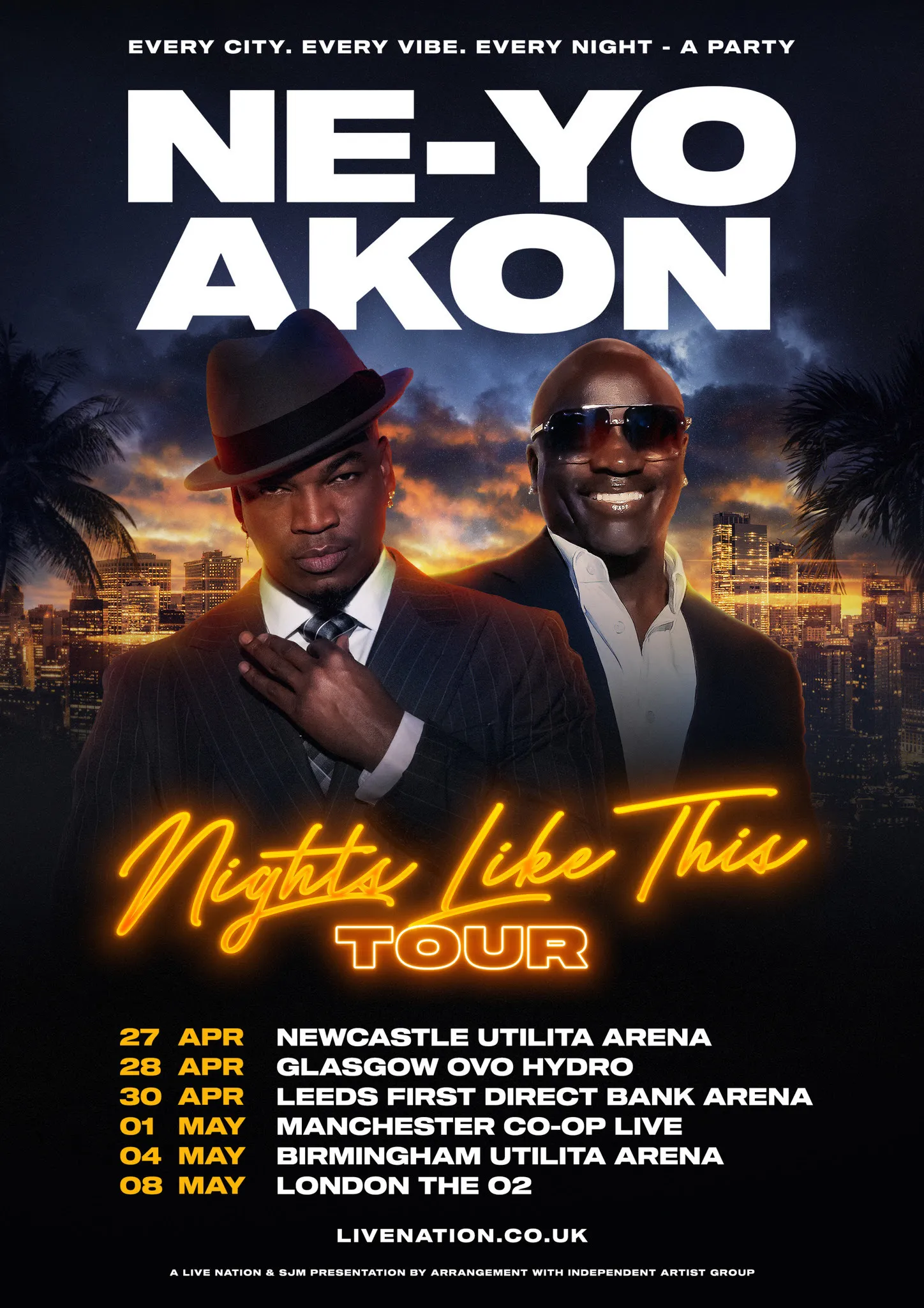 Ne-Yo and Akon joint tour