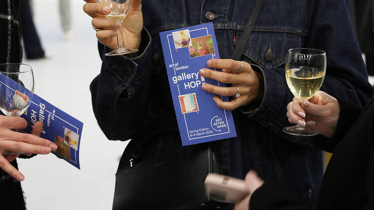 The Art of London Gallery HOP! evening