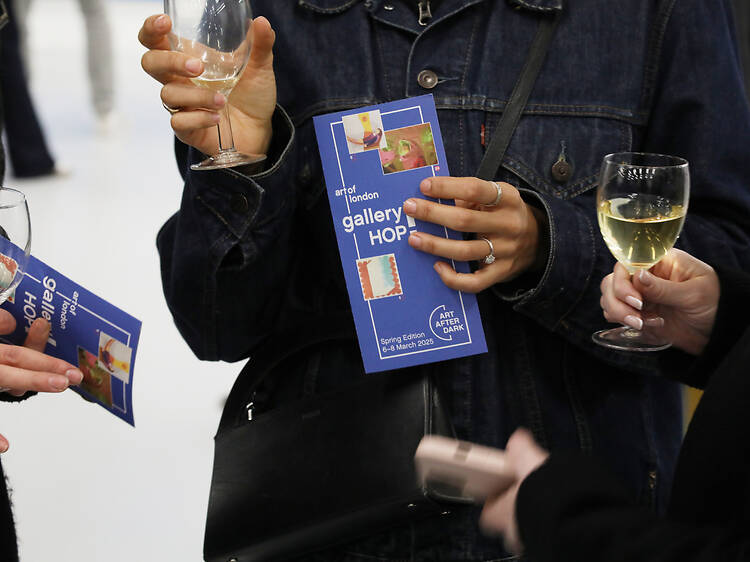 The Art of London Gallery HOP! evening