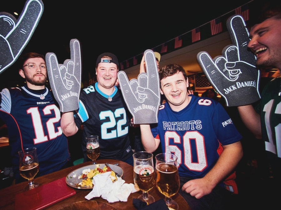 Greenwood Sports Bar Super Bowl party