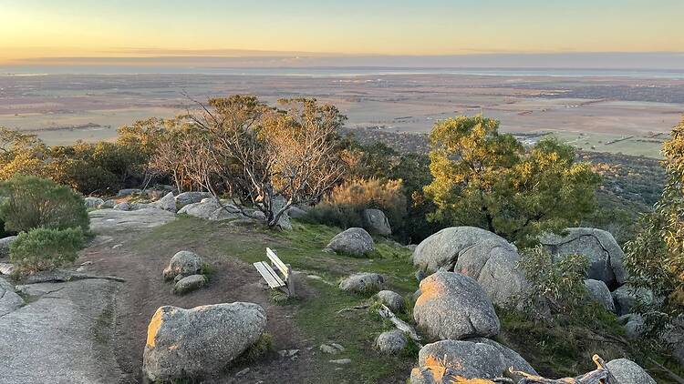 hike view in Victoria