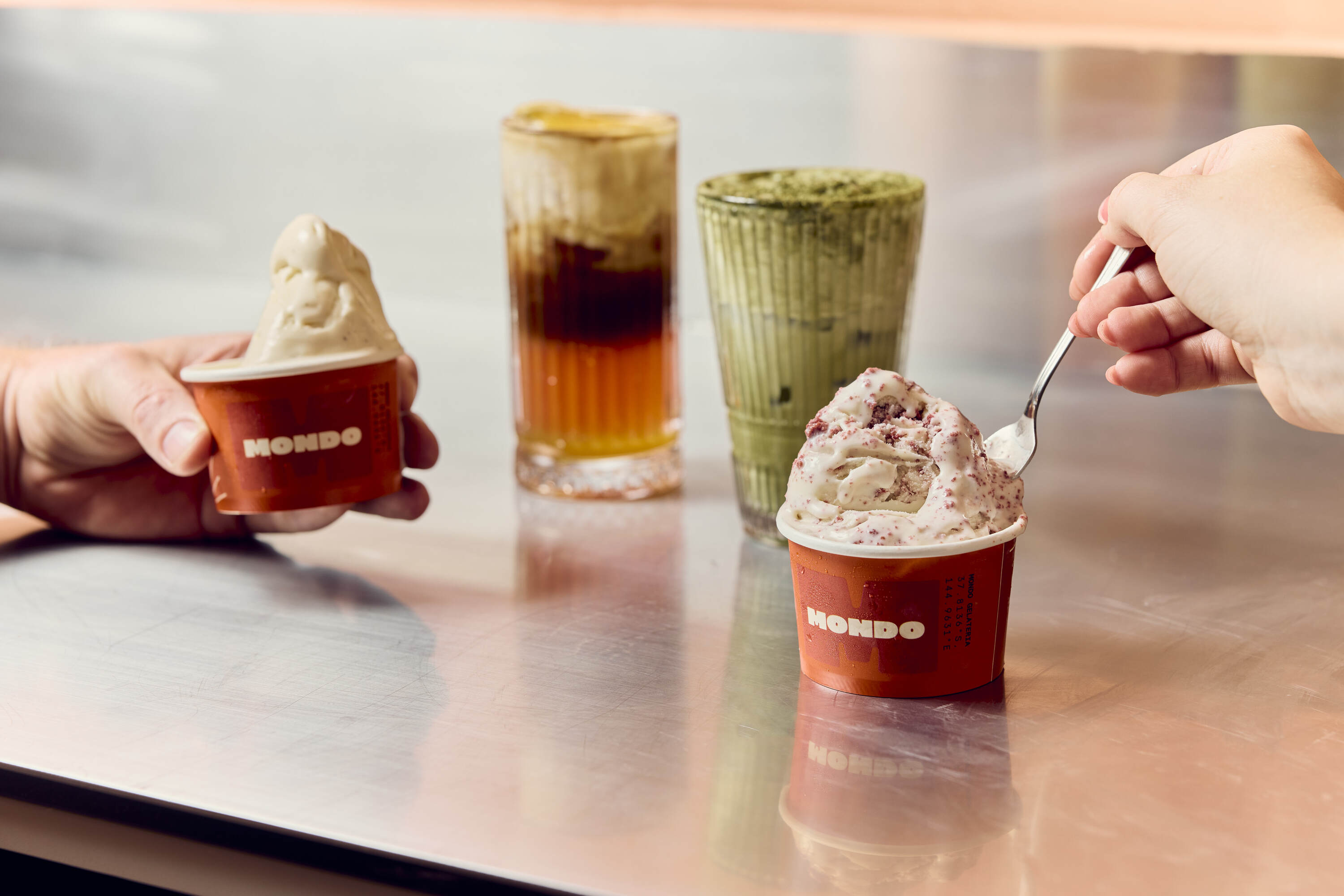 This beautiful new CBD gelateria is serving up artisanal scoops, DJ sets and designer pastries