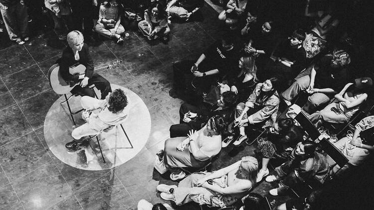 Sharpen dissent at H0M0HAUS workshops and musician reunion documentary performance Sharpen dissent at H0M0HAUS workshops and musician reunion documentary performance