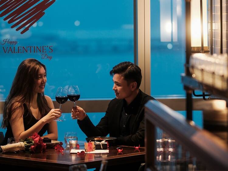 情人節餐廳推介：香港東涌世茂喜來登酒店俯瞰大嶼山景色
