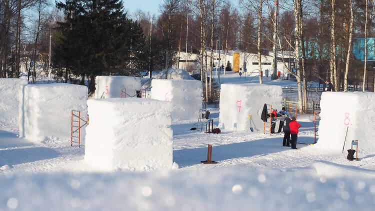 Ota oppia maailman parhailta lumiveistosten tekijöiltä Ota oppia maailman parhailta lumiveistosten tekijöiltä