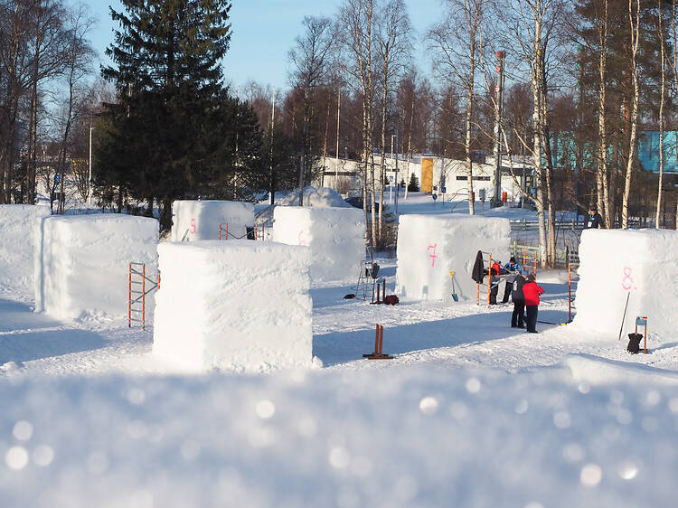 Ota oppia maailman parhailta lumiveistosten tekijöiltä Ota oppia maailman parhailta lumiveistosten tekijöiltä