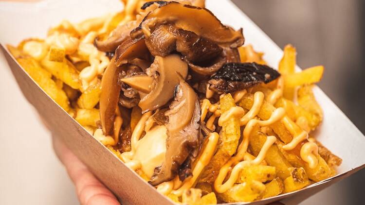 Choripa: patates fregides