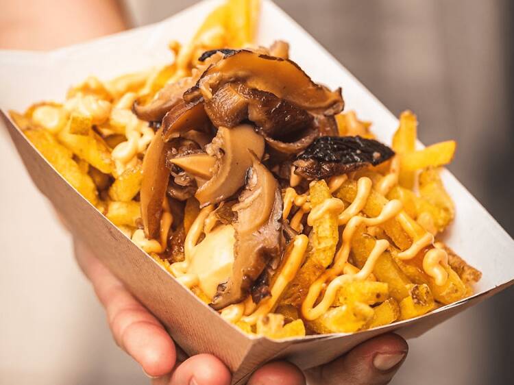 Choripa: patates fregides