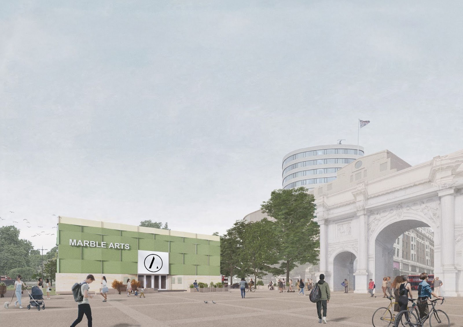 A new 550-seat theatre is set to open next to London's Marble Arch this summer