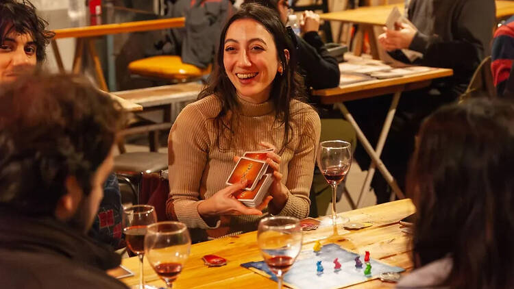 Board game night at La Paz Arriba Board game night at La Paz Arriba