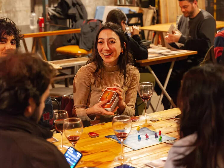 Board game night at La Paz Arriba Board game night at La Paz Arriba