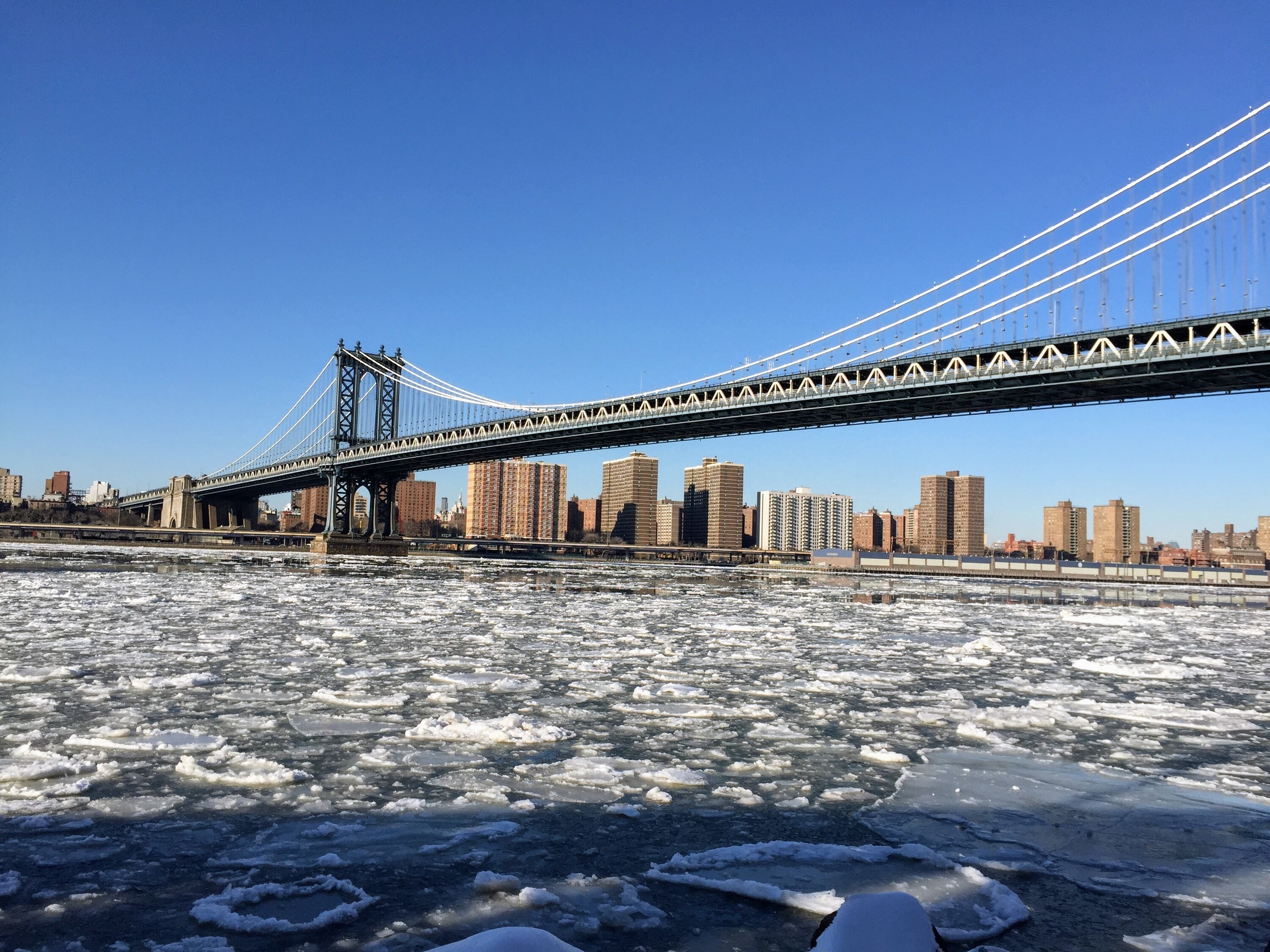 The NYC Ferry just suspended service as rivers turn into ice