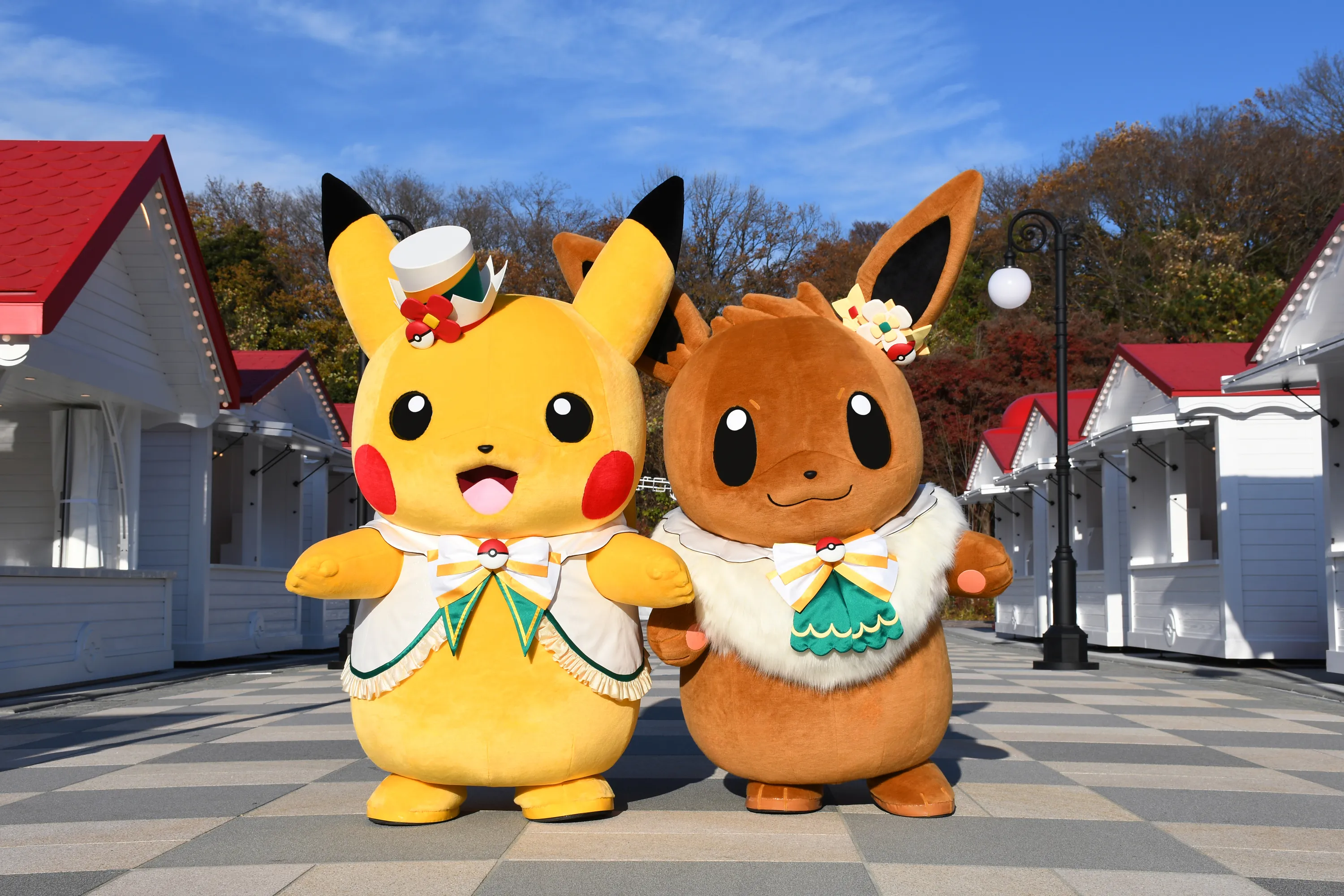 Pikachu and Eevee