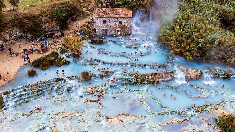 Saturnia Hot Springs, Italy