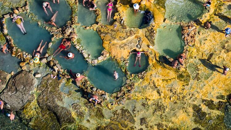 Edipsos, Evia Island, Greece