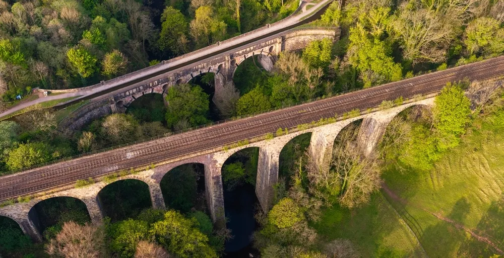Marple Viaduct, England