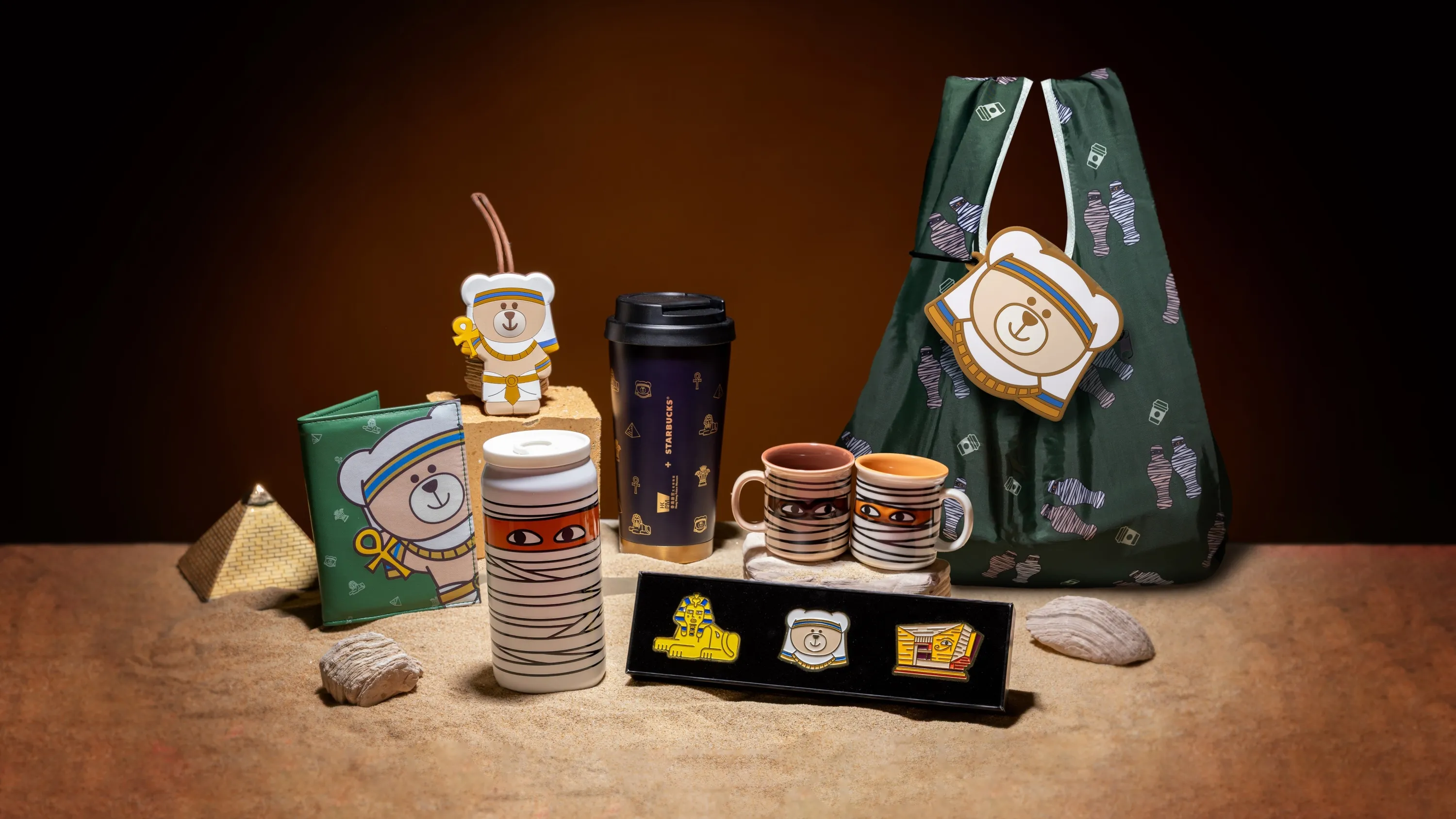 Hong Kong Palace Museum Starbucks egypt products