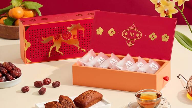 賀年禮盒推介：Lady M 新年紅棗金磚禮盒