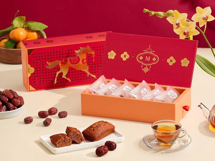 賀年禮盒推介：Lady M 新年紅棗金磚禮盒