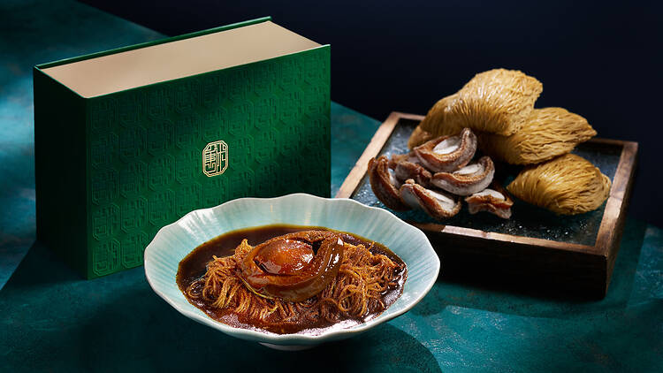 賀年禮盒推介：唐述 溏心鮑魚撈蝦籽麵極品禮盒