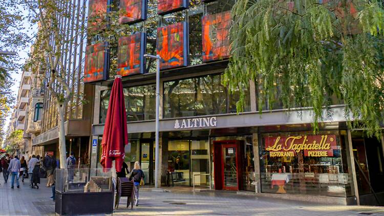 la tagliatella, diagonal