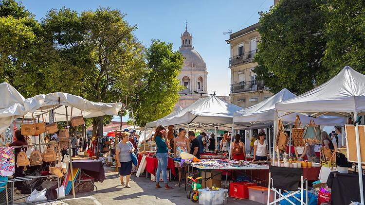 Grab a bargain at Feira da Ladra