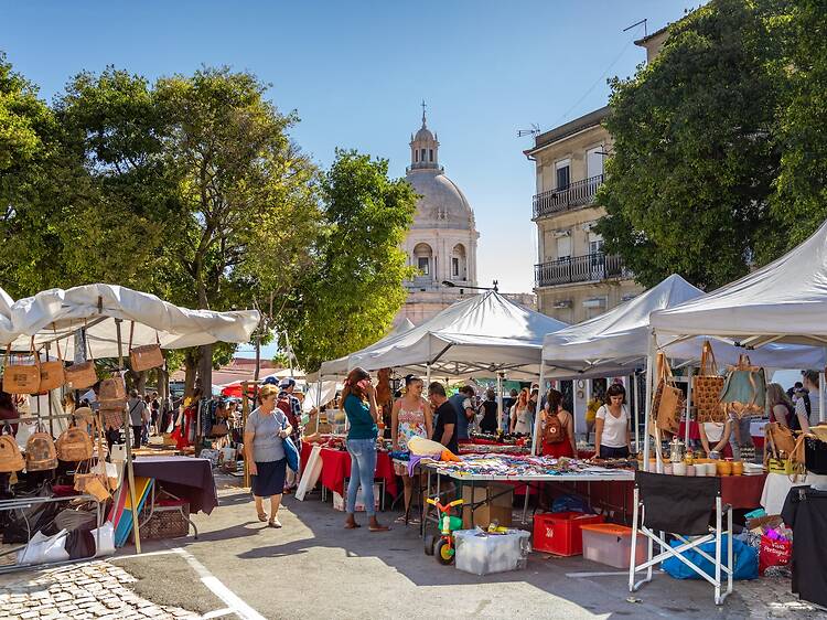 Grab a bargain at Feira da Ladra