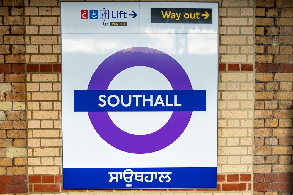 Southall Station, Elizabeth Line, London