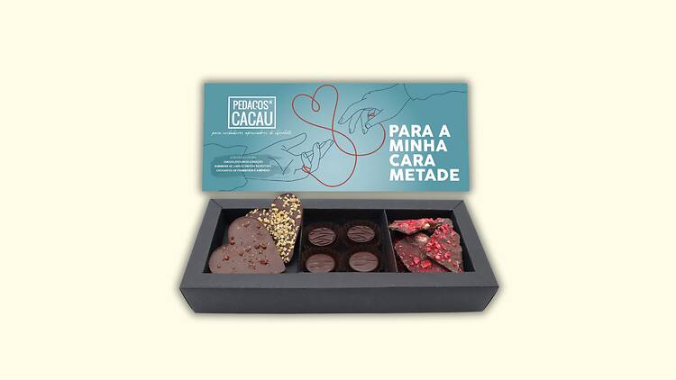 Uma caixa de chocolates