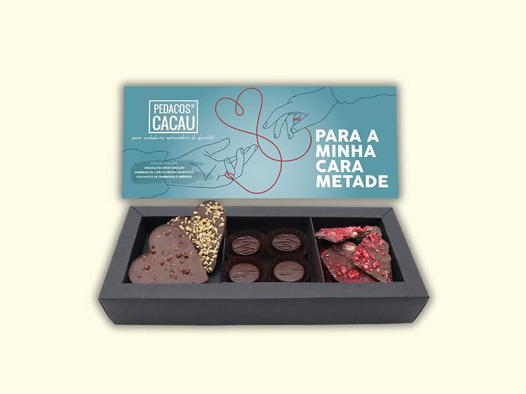 Uma caixa de chocolates