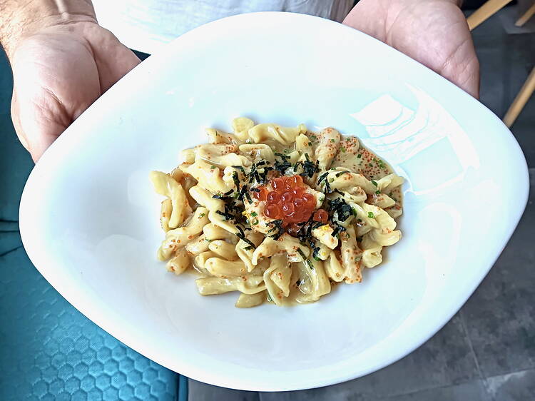 Tortuga, el restaurante creativo de un chef brasileño que inventa platos entre Italia y Japón