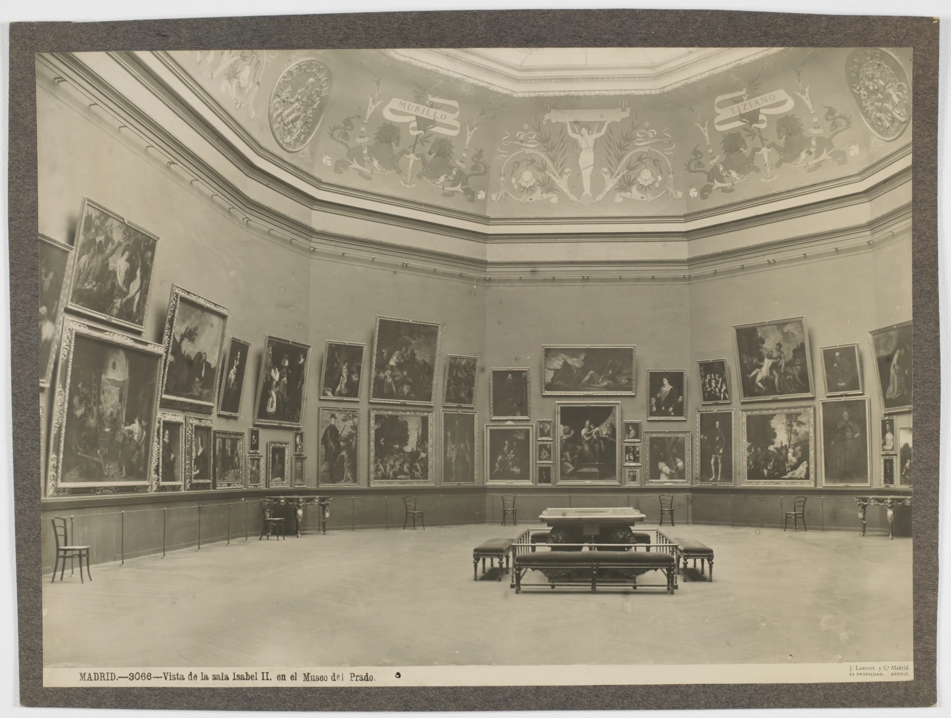 Vista de la sala de la reina Isabel en el Museo del Prado. &copy; Museo Nacional del Prado