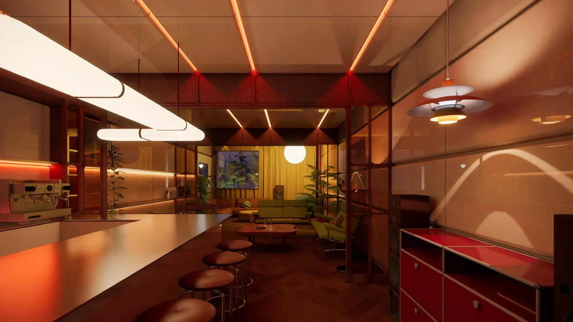 Rendering of Apartment Hue at Hue House