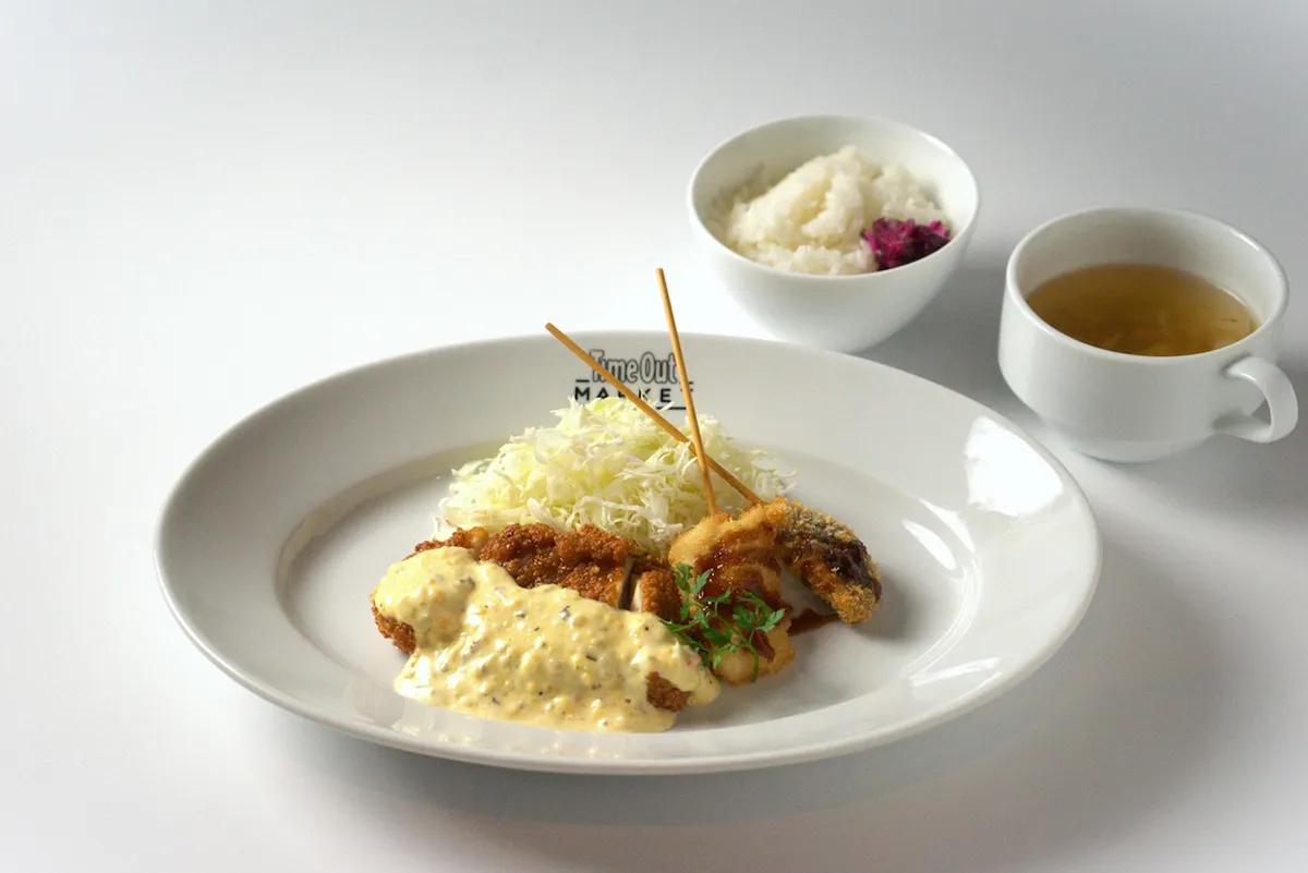 Kushiage001 - lunch menu