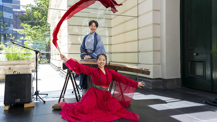 Decorate a Chinese lantern at the Immigration Museum