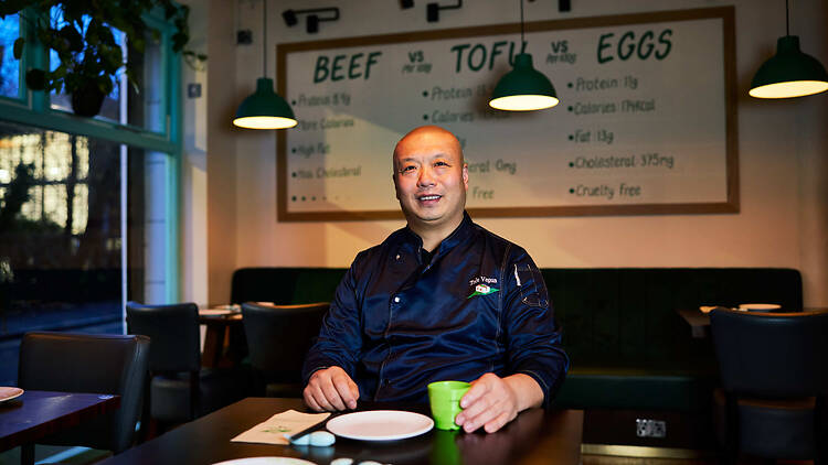 4. Kai Zou, head chef at Tofu Vegan