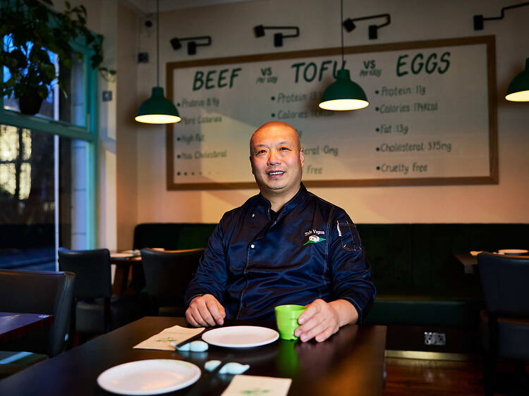 4. Kai Zou, head chef at Tofu Vegan