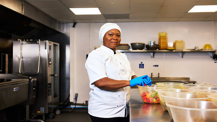 1. Esther John, head chef at Enish