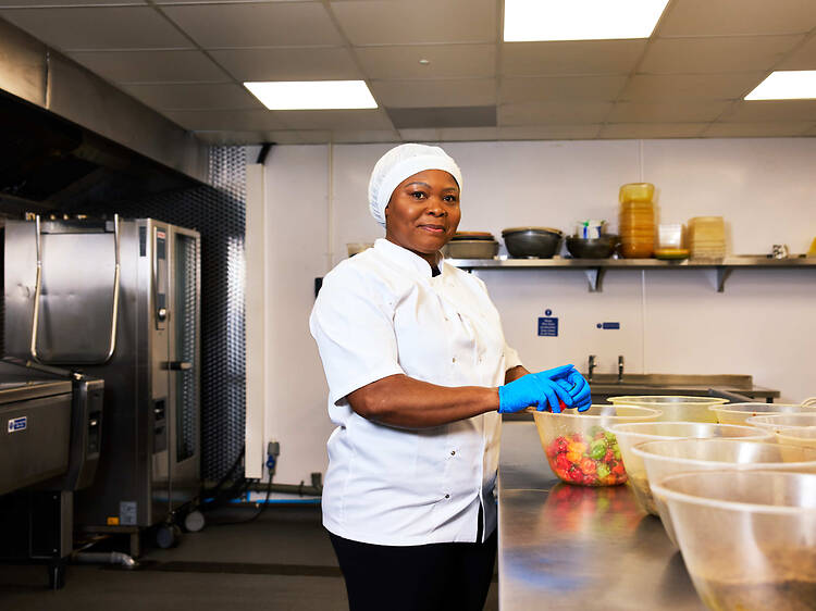 1. Esther John, head chef at Enish